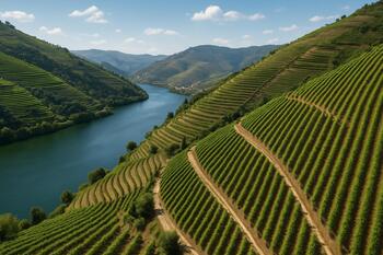 Patamares e vinha ao alto no Douro